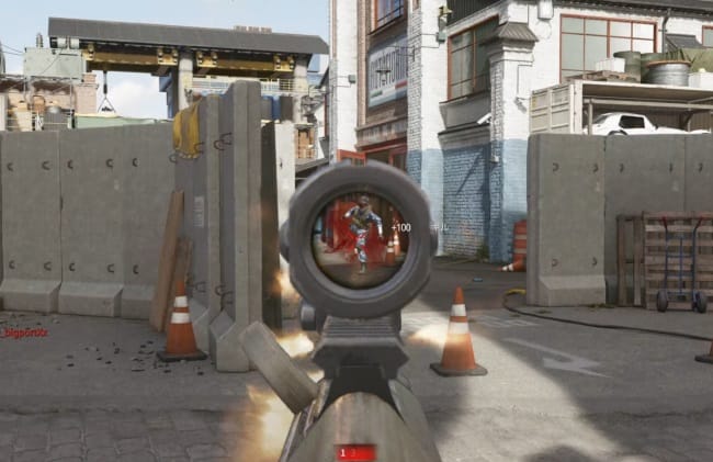 COD BO6のABR A1で戦闘